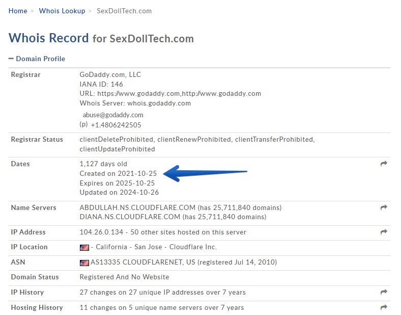 sexdolltech.com review Is sexdolltech.com legit or a scam?
